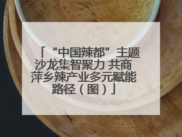 “中国辣都”主题沙龙集智聚力 共商萍乡辣产业多元赋能路径（图）