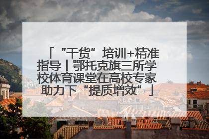 “干货”培训+精准指导丨鄂托克旗三所学校体育课堂在高校专家助力下“提质增效”