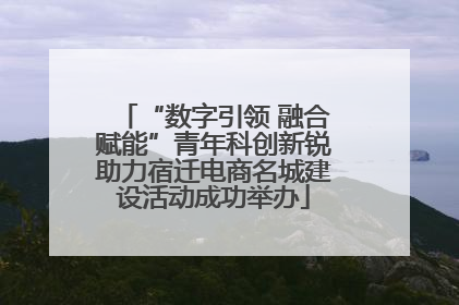 “数字引领 融合赋能”青年科创新锐助力宿迁电商名城建设活动成功举办