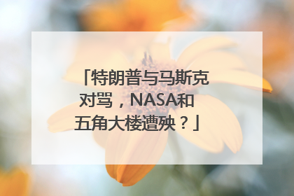 特朗普与马斯克对骂，NASA和五角大楼遭殃？