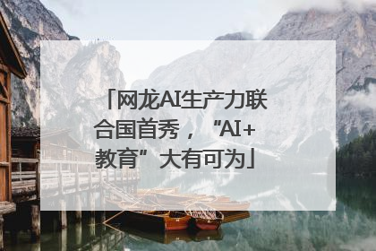网龙AI生产力联合国首秀，“AI+教育”大有可为