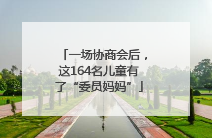 一场协商会后，这164名儿童有了“委员妈妈”