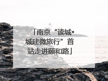 南京“读城•城建微旅行”首站走进颐和路