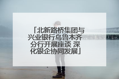 北新路桥集团与兴业银行乌鲁木齐分行开展座谈 深化银企协同发展