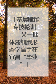 基层赋能 专技轮训——又一批体液细胞形态学高手在宜昌“毕业”