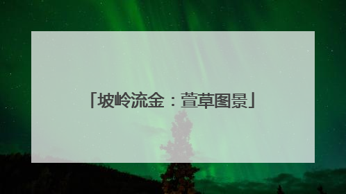 坡岭流金：萱草图景