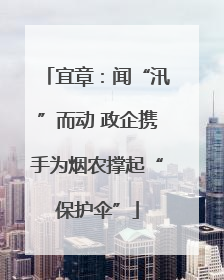 宜章：闻“汛”而动 政企携手为烟农撑起“保护伞”