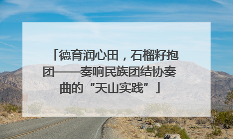 德育润心田，石榴籽抱团——奏响民族团结协奏曲的“天山实践”