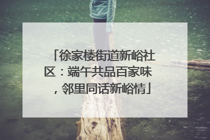 徐家楼街道新峪社区：端午共品百家味，邻里同话新峪情