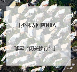少林寺回应NBA球星“闭关修行”