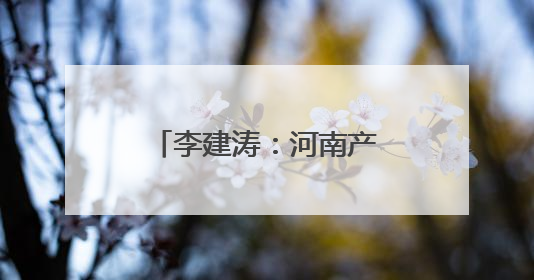李建涛：河南产业生态持续优化，期待与各地携手谱写合作新篇章