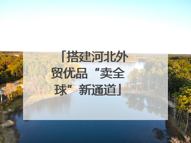 搭建河北外贸优品“卖全球”新通道