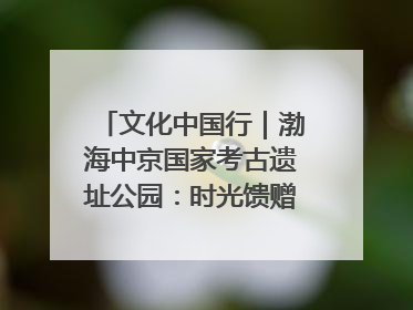文化中国行｜渤海中京国家考古遗址公园：时光馈赠的宝藏 历史凝固的诗篇