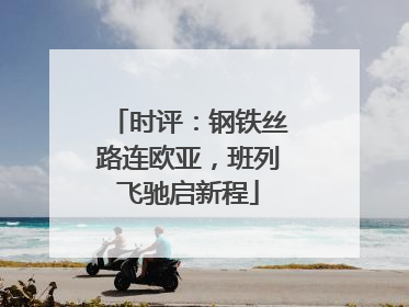 时评：钢铁丝路连欧亚，班列飞驰启新程