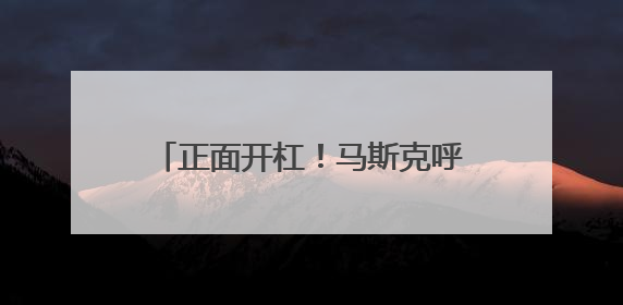 正面开杠！马斯克呼吁美国民众帮助“扼杀”特朗普减税法案
