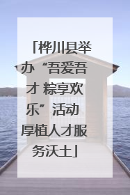 桦川县举办“吾爱吾才 粽享欢乐”活动 厚植人才服务沃土