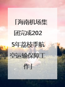 海南机场集团完成2025年荔枝季航空运输保障工作