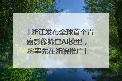 浙江发布全球首个胃癌影像筛查AI模型，将率先在浙皖推广