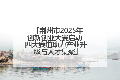 荆州市2025年创新创业大赛启动 四大赛道助力产业升级与人才集聚