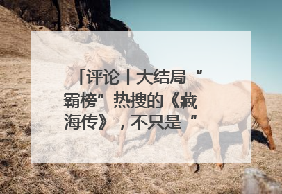 评论丨大结局“霸榜”热搜的《藏海传》，不只是“肖战变了”