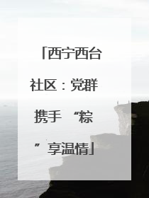 西宁西台社区：党群携手 “粽”享温情