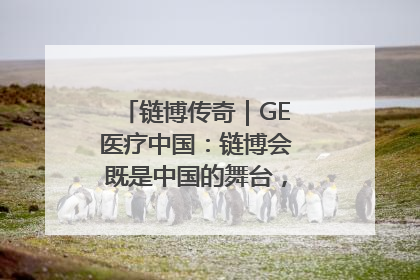 链博传奇｜GE医疗中国：链博会既是中国的舞台，也是世界的橱窗