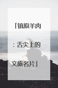 镇原羊肉：舌尖上的文旅名片