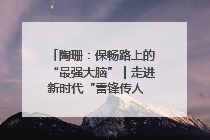 陶珊：保畅路上的“最强大脑”｜走进新时代“雷锋传人 长沙榜样”