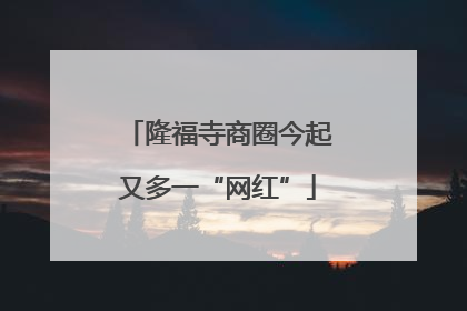 隆福寺商圈今起又多一“网红”